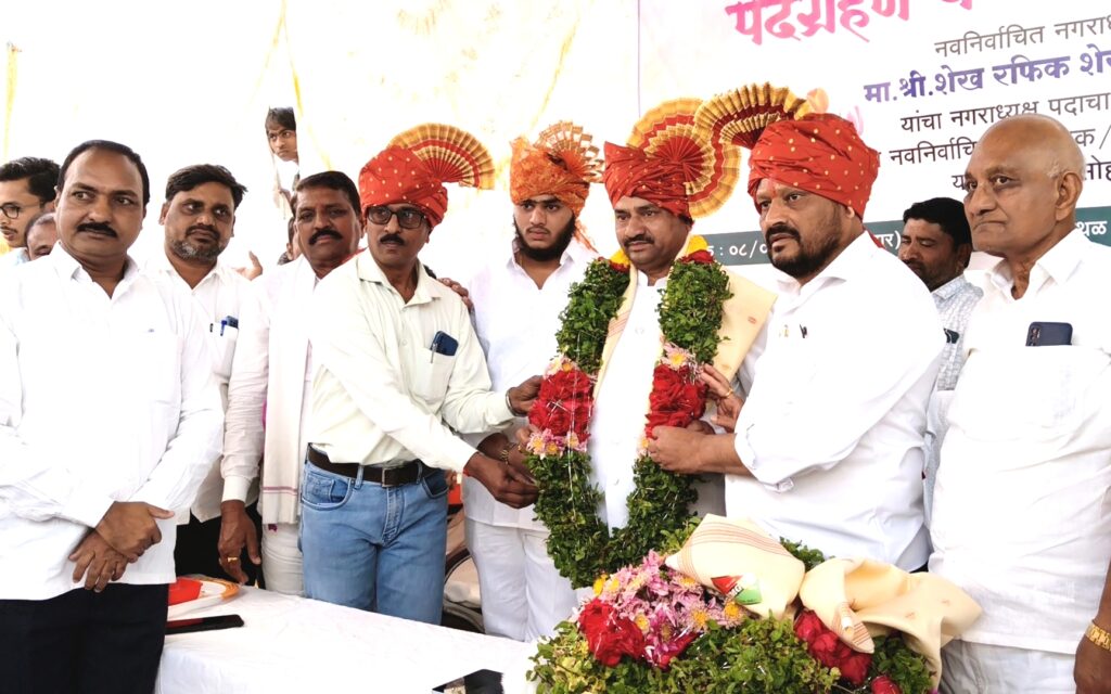 Mayor Rafiq Seth : हिमायतनगर को मिला नया नेतृत्व, रफीक सेठ ने संभाला नगराध्यक्ष पद